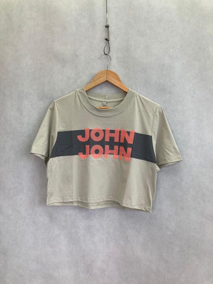 Camiseta John John Jj Lucy Feminina Off White Dom