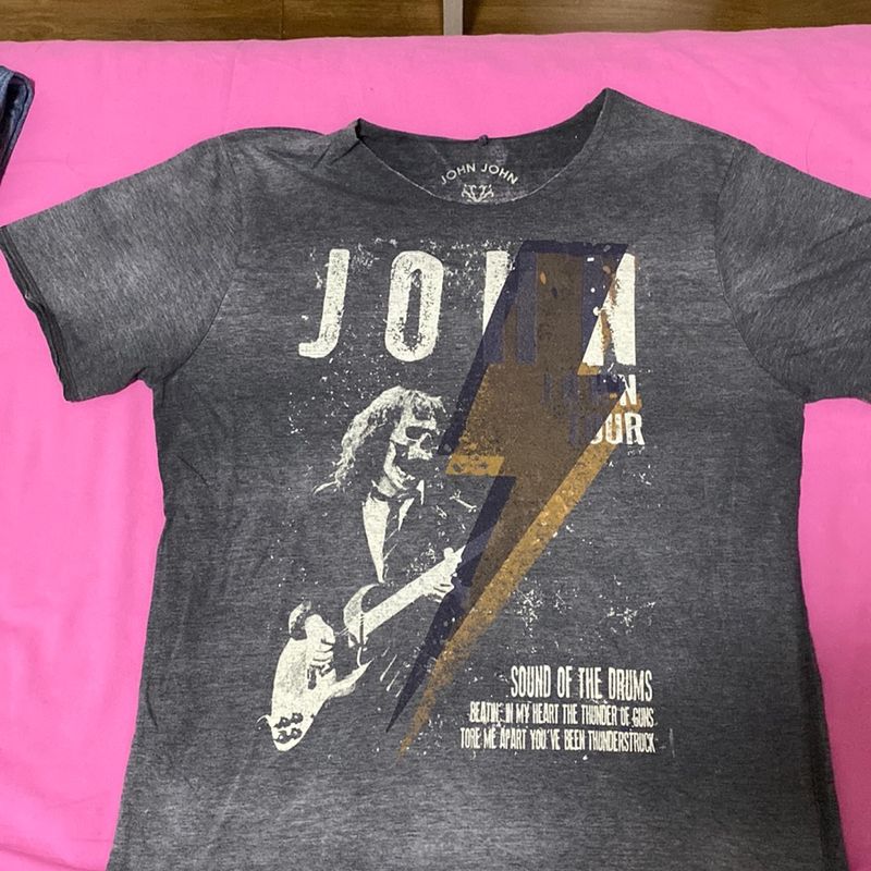 Tshirt John John Caveira | Camiseta Masculina John John Usado 27263184 |  enjoei