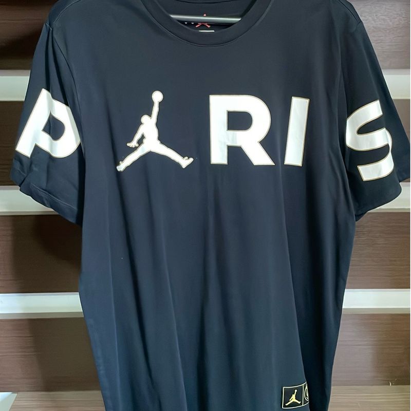 Camiseta Jordan X Psg Camiseta Masculina Jordan Usado 94779020