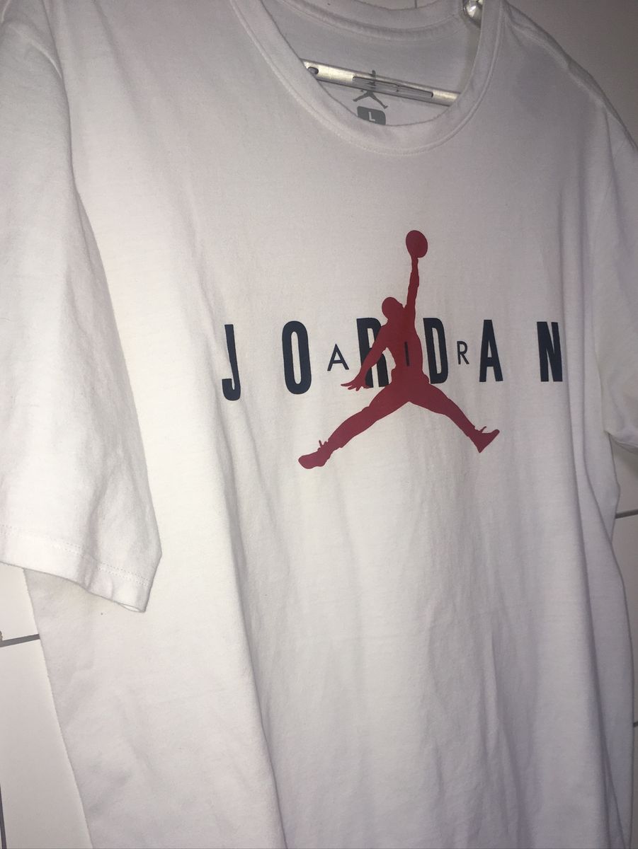 camiseta jordan branca