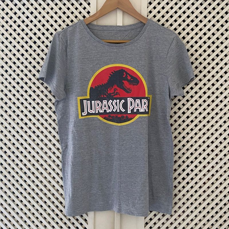 Camiseta Jurassic Park C Amp A Camiseta Feminina C A Usado