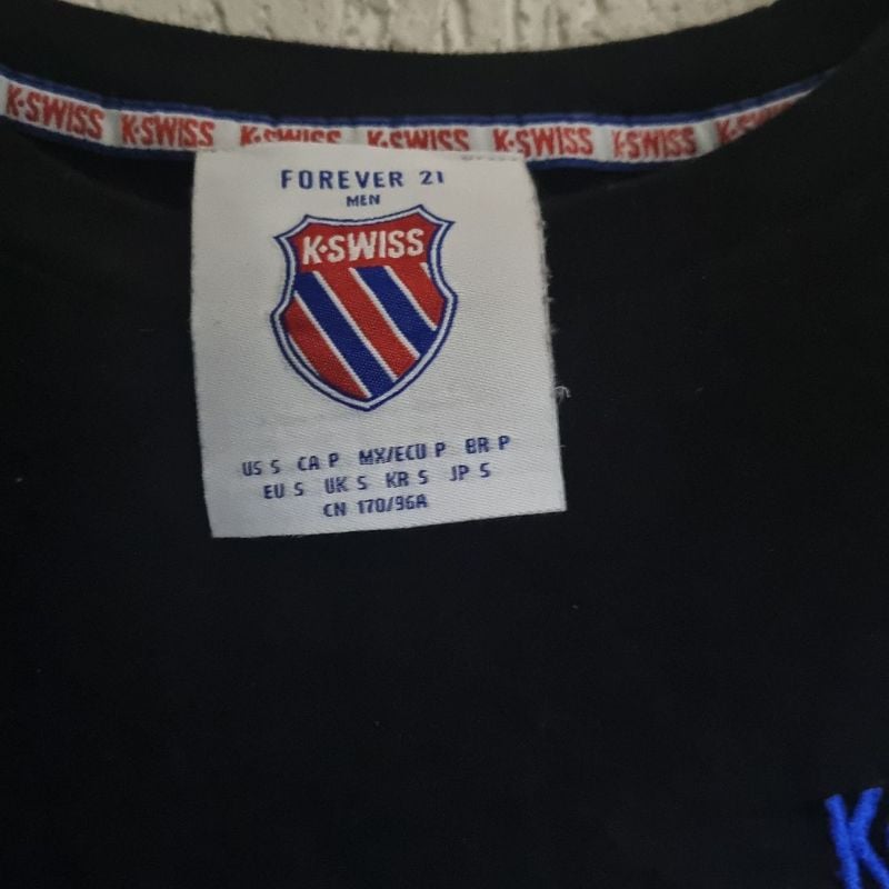 Camiseta K Swiss Forever 21 Usado 101946259 enjoei