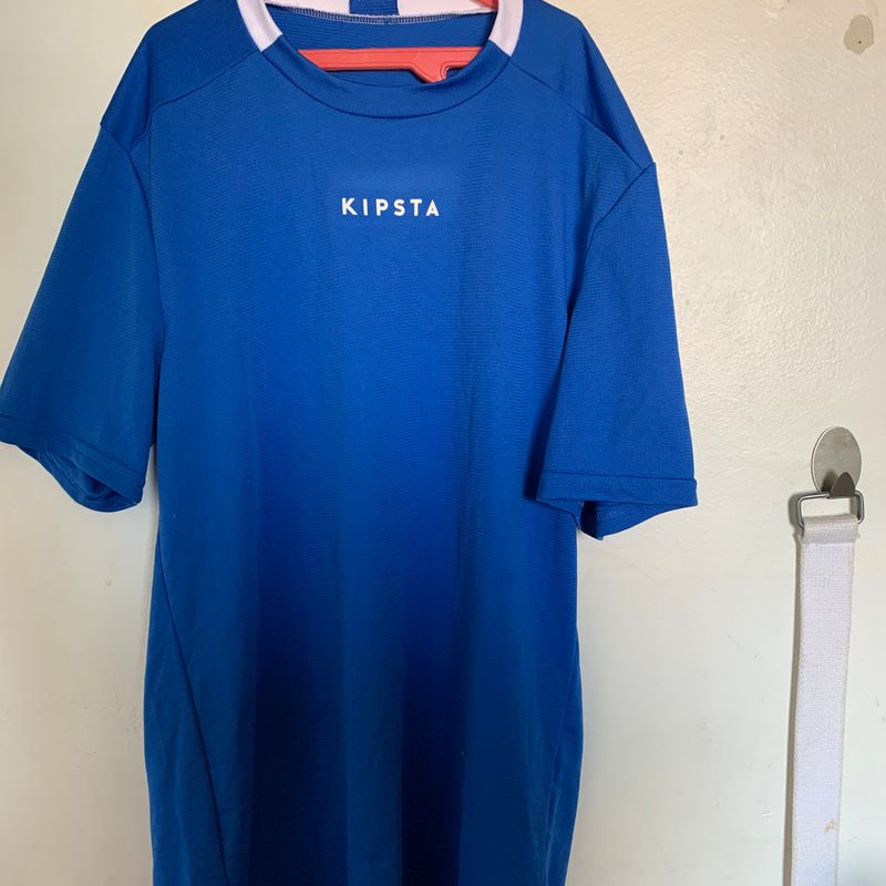 Camiseta Kipsta Azul Camiseta Masculina Kipsta Usado 51912461 enjoei