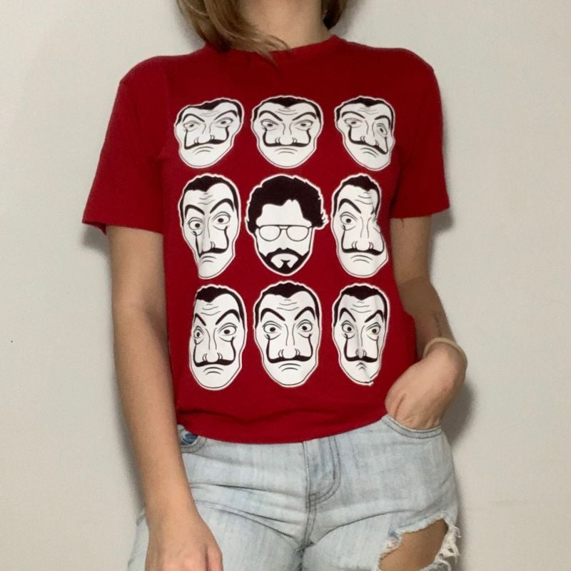 Blusas de la discount casa de papel