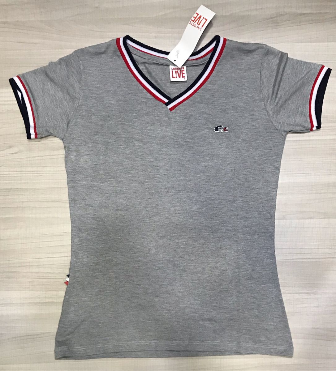 lacoste camisa feminina