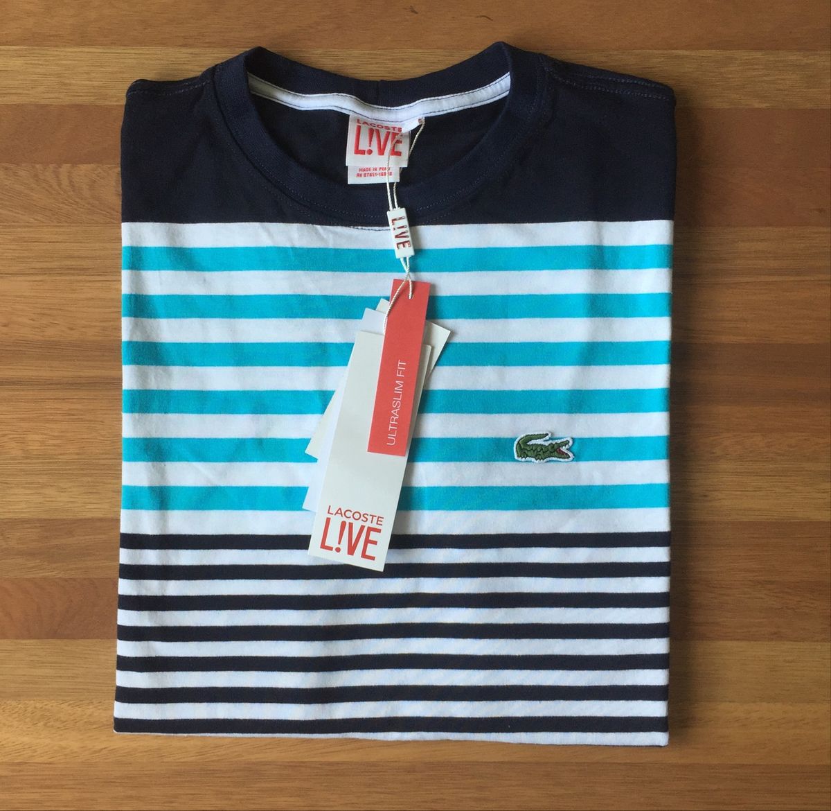 camiseta lacoste live 3d