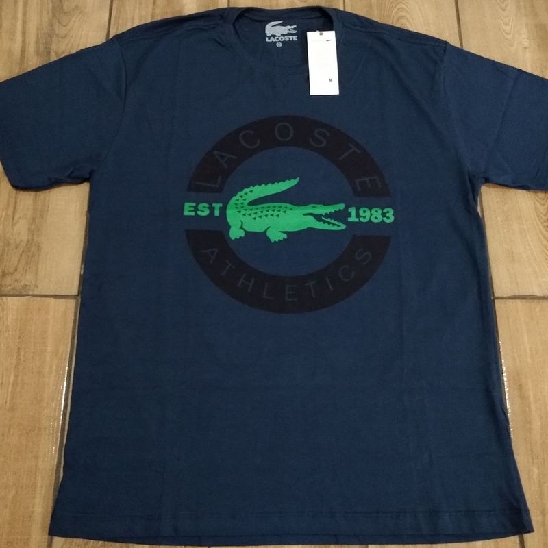 Camiseta Lacoste Nova Tamanho M Lacoste Nunca Usado 104446417 enjoei