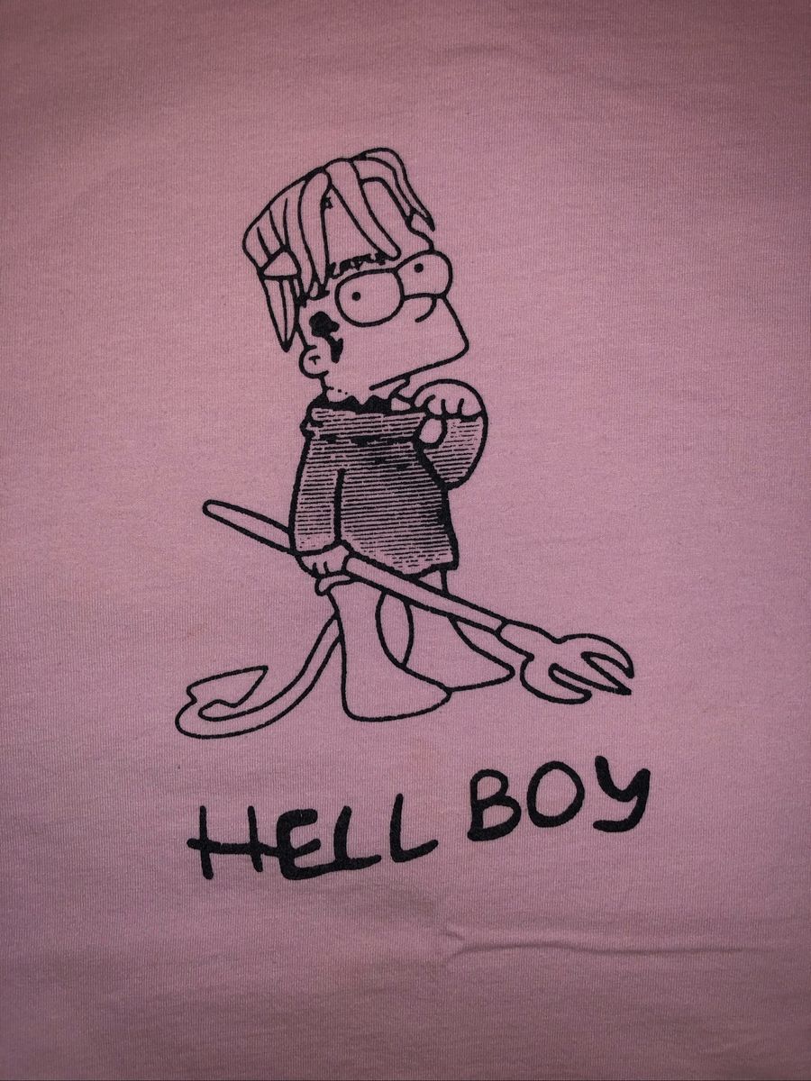 blusa hellboy lil peep