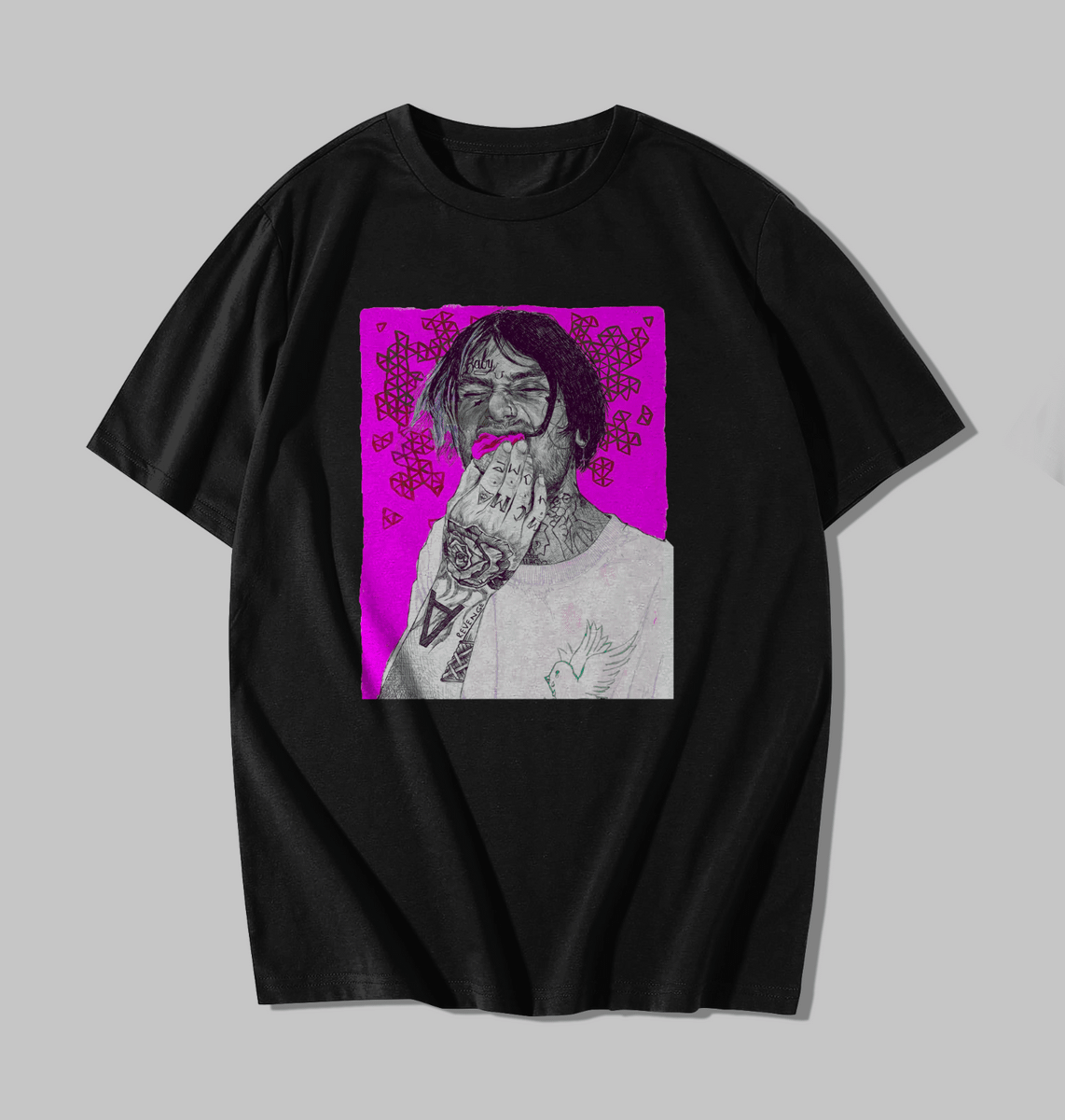 camiseta lil peep adidas