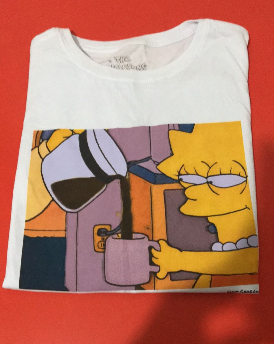 camisa dos simpsons renner