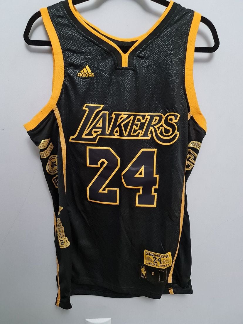 Commemorative Adidas Black Mamba Jersey Kobe Bryant #24