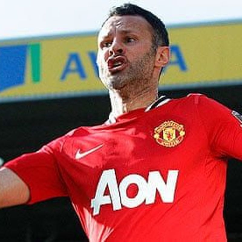 Nike Manchester United GIGGS 11 シャツ M Camiseta Manchester United Retro Giggs 11 | Nike Nunca Usado