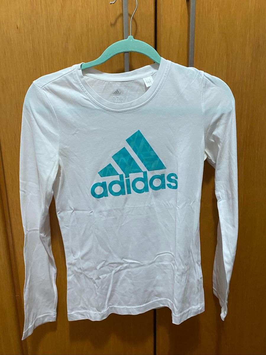 camiseta manga longa adidas mercado livre