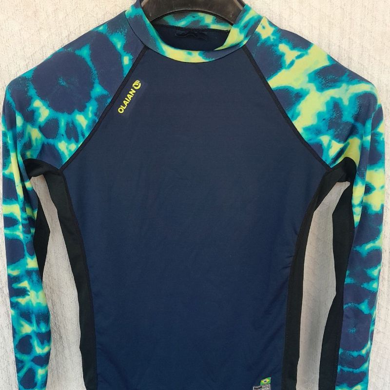 Camiseta Manga Longa Protetor Solar Olaian (Decathlon) Usado