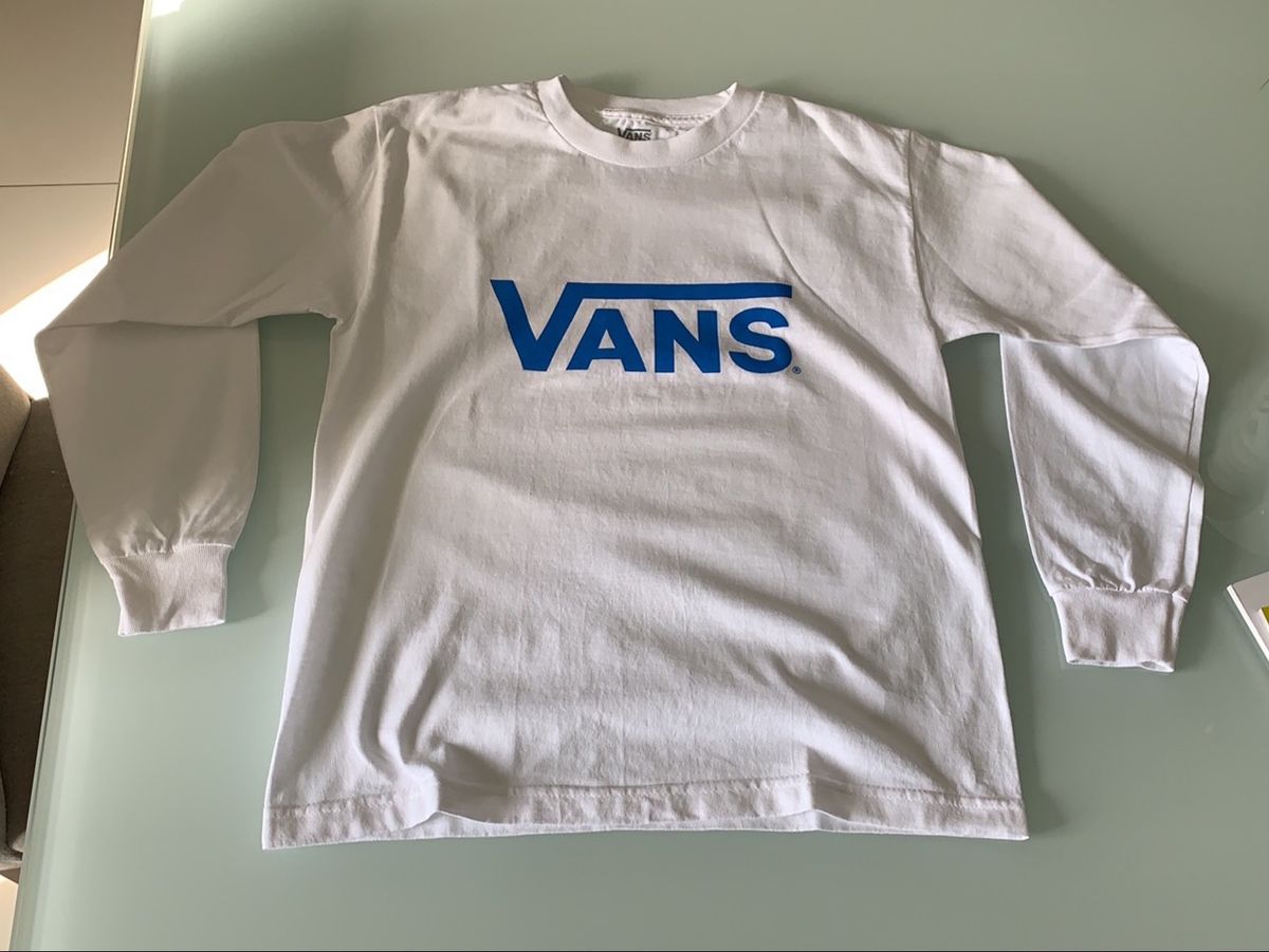 camisa vans infantil