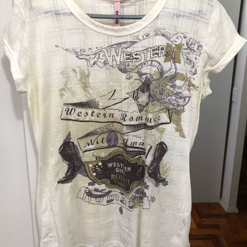 Camiseta best sale feminina marisa