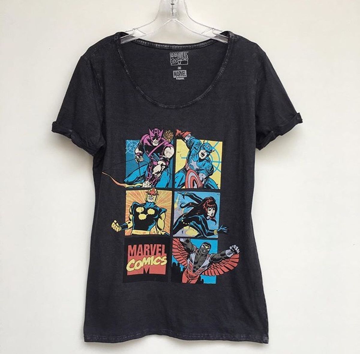 camisa feminina marvel