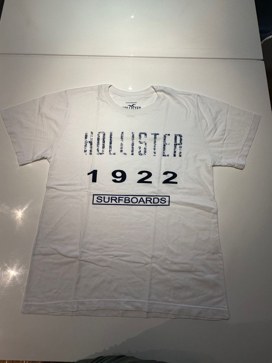 Camiseta Masculina Infantil Hollister, Roupa Infantil para Menino Hollister  Usado 94650621