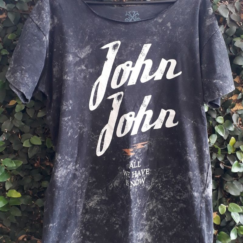 Camiseta John John Caveira | Camiseta Masculina John John Usado 44250206 |  enjoei