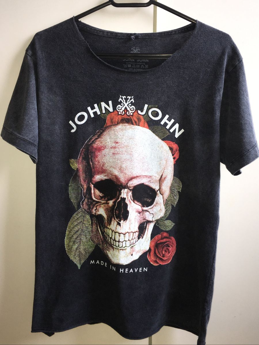 Camiseta Masculina John John | Camiseta Masculina John John Usado