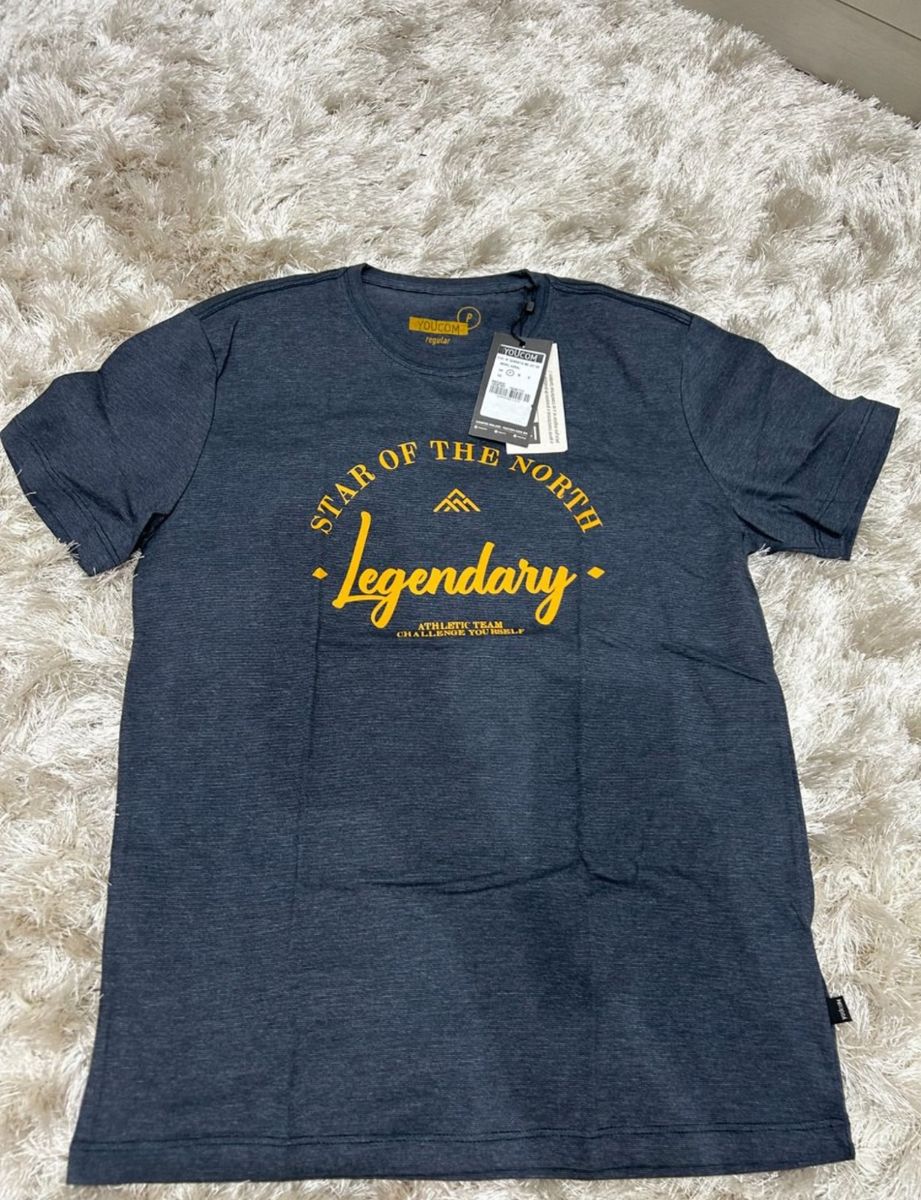 Camiseta Masculina Youcom (Na Etiqueta) Youcom Nunca Usado
