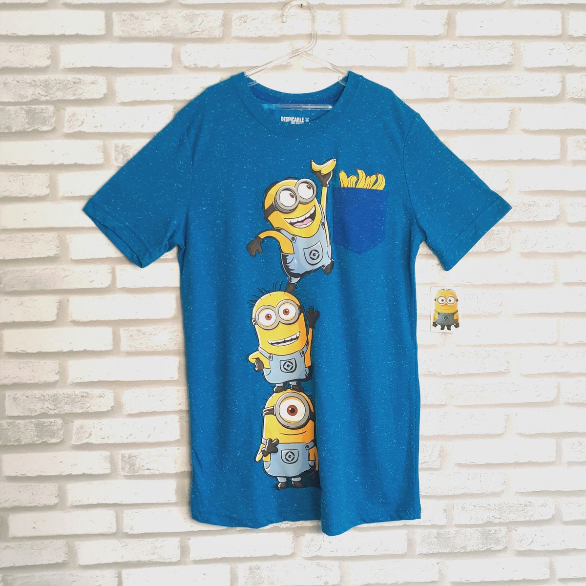 Camiseta Minions Azul Royal, 12-14 Anos | Roupa Infantil para Menino ...