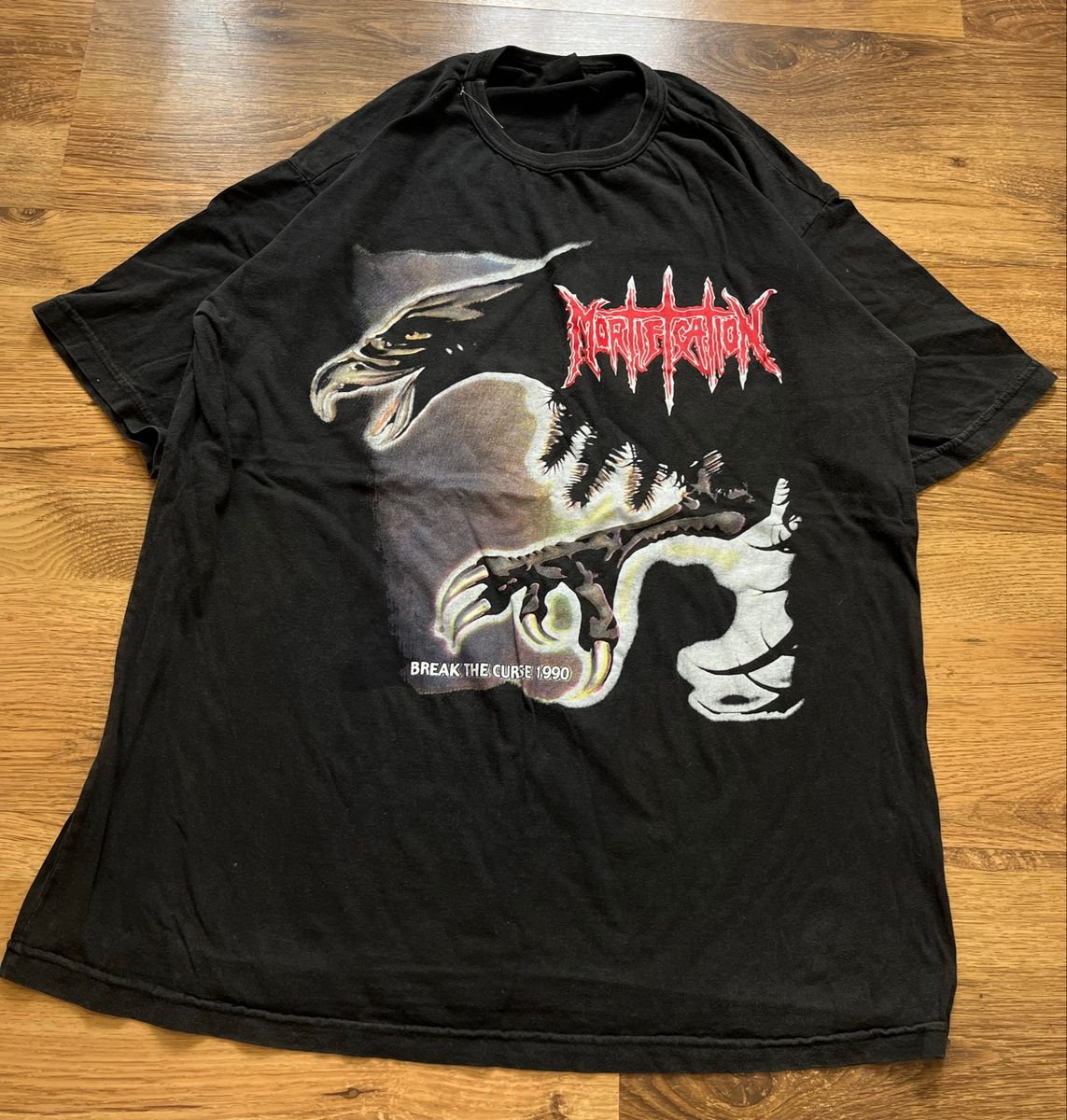 Camiseta Mortification 1990 Break The Curse | Camisa Masculina ...