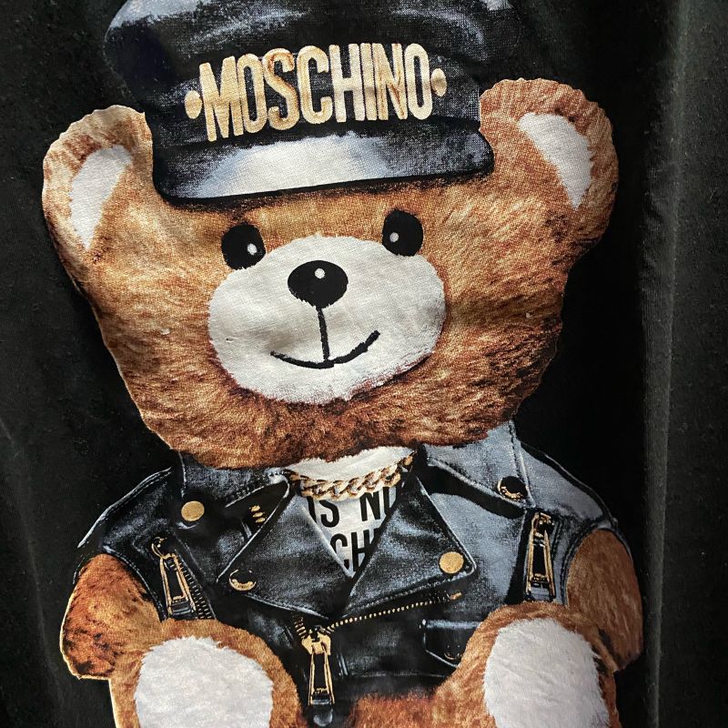 Moschino police best sale teddy bear