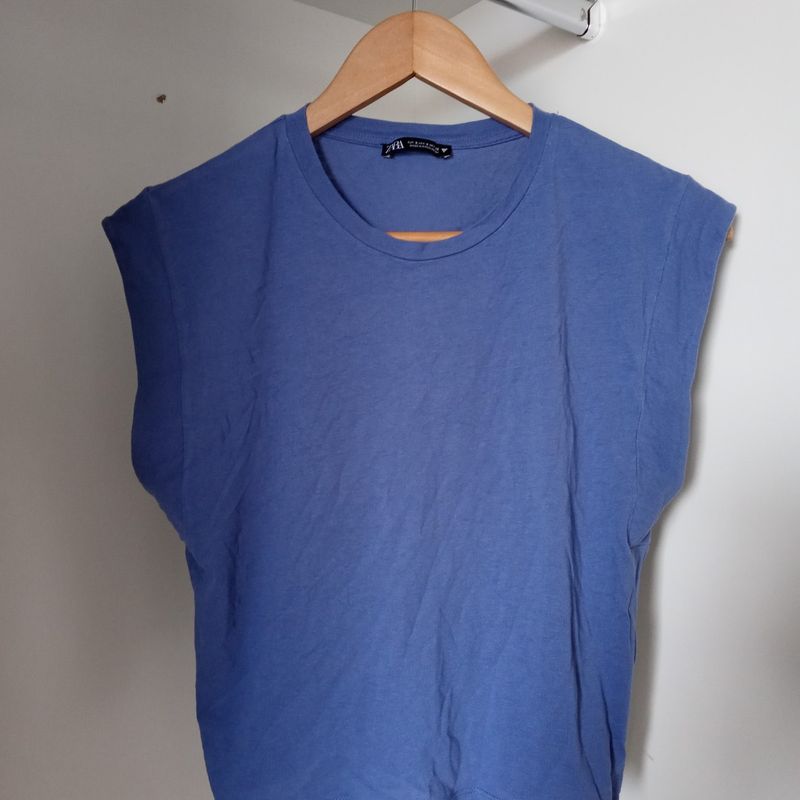 Blusa muscle tee zara hotsell