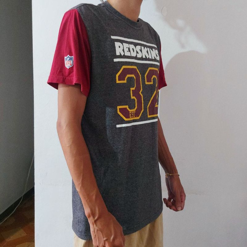 Camisa do Washington Redskins #32 Established New Era Nfl Futebol