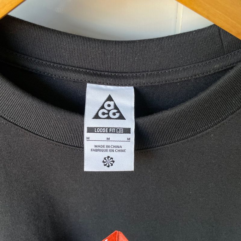 Camiseta Nike Acg - Oversized Tecido Grosso | Camiseta Masculina