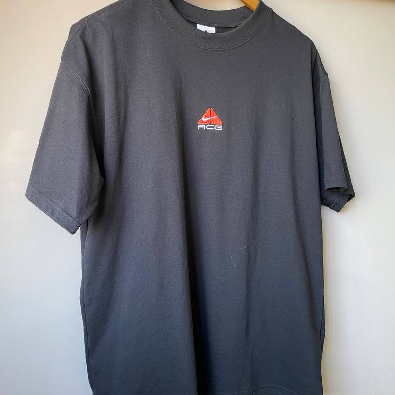 【SOLD OUT！NIKE ACG】Oversized Fit At Knee Camiseta Nike Acg - Oversized Tecido Grosso | Camiseta Masculina