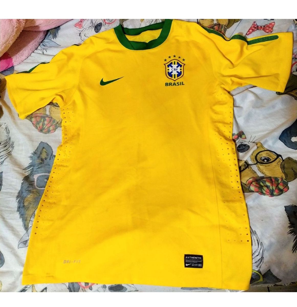 Camiseta Nike Dri-fit Seleção Brasileira | Camiseta Feminina Nike Usado  46608315 | enjoei