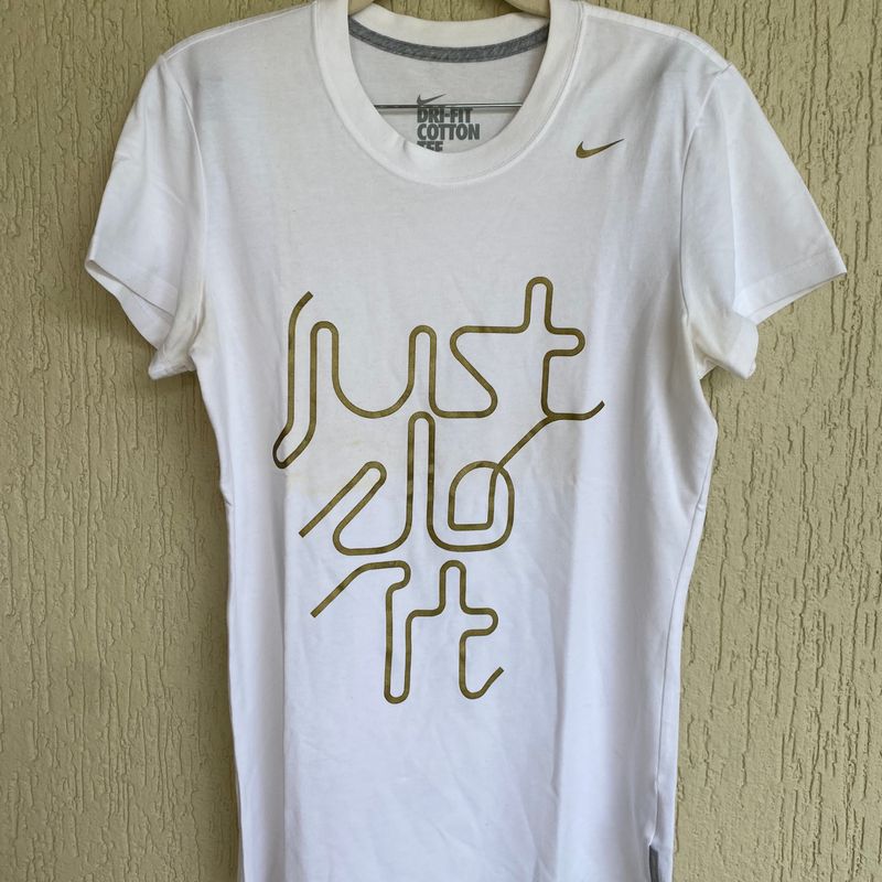 Camiseta feminina best sale just do it