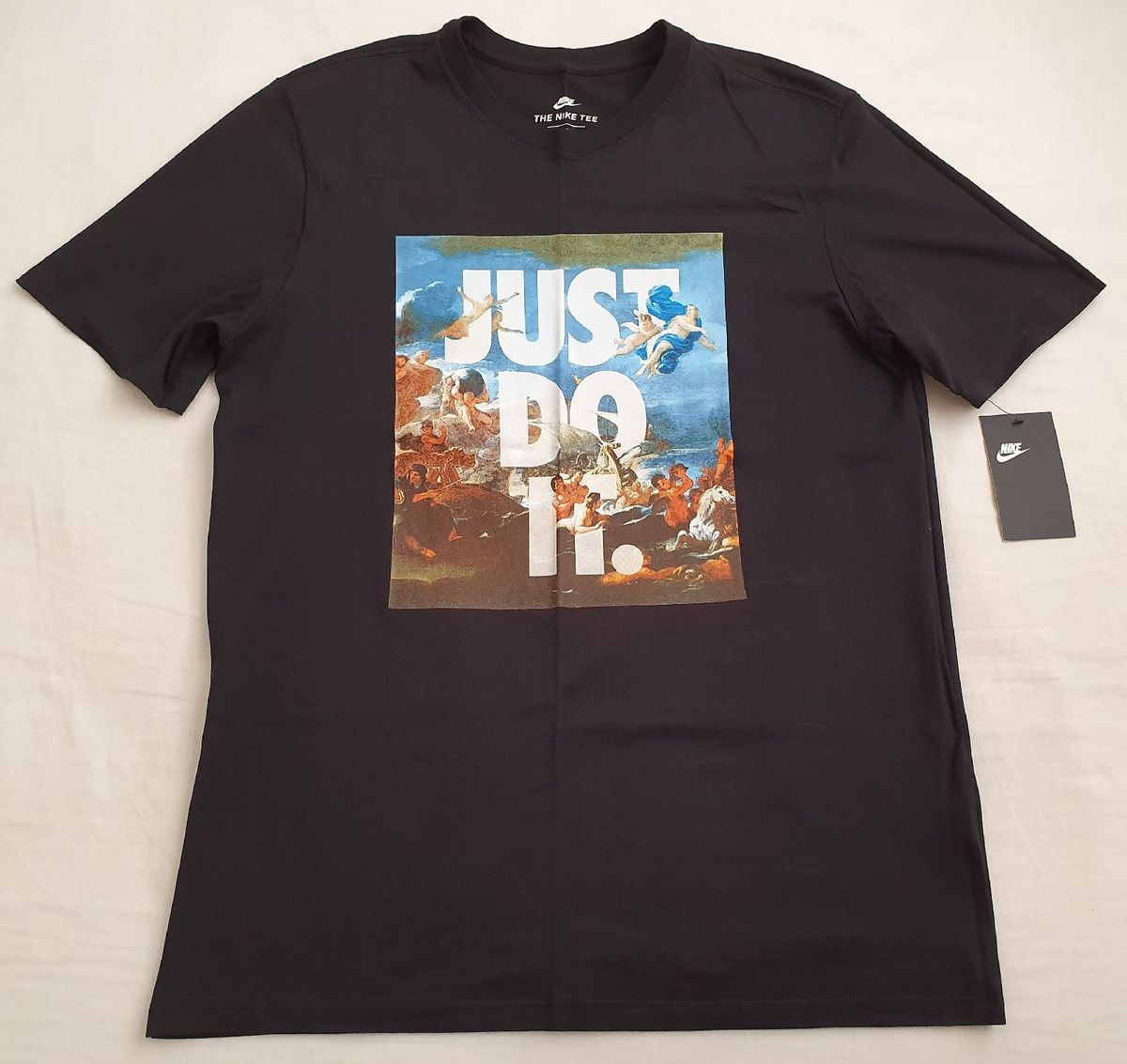 camiseta just do it preta