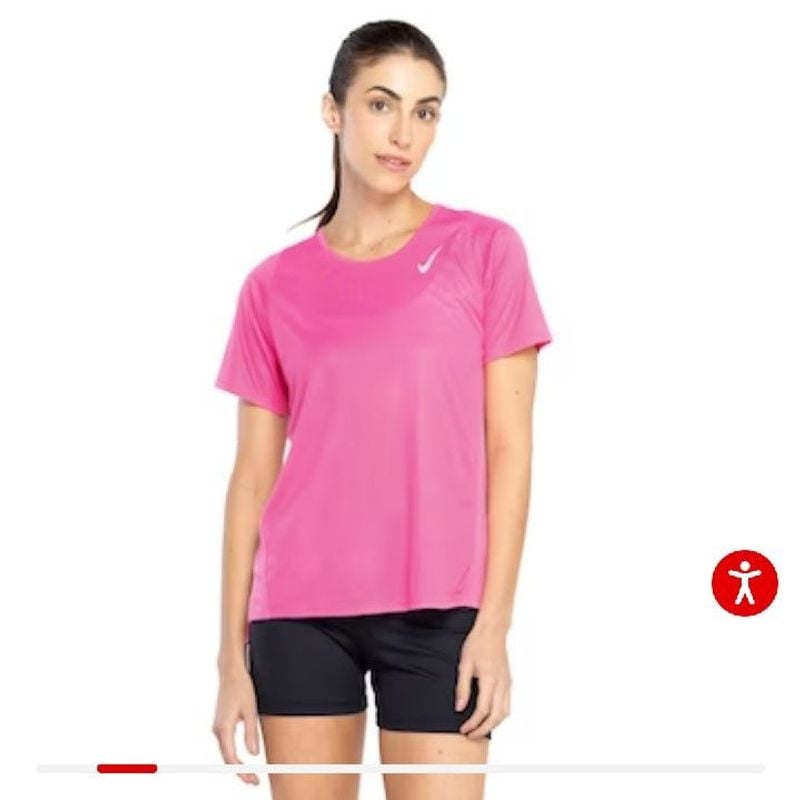 Camiseta Nike Manga Curta Dri-fit Race Top Ss Feminina Nova  Comprada Na Loja Centauro Camiseta Feminina Nike Nunca Usado 89341674  enjoei