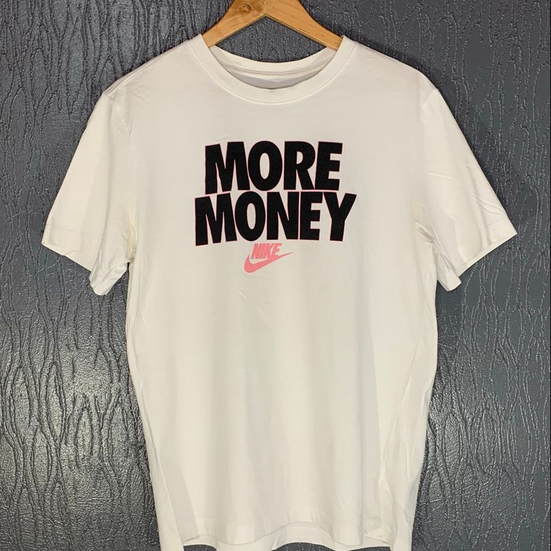 Camiseta Nike More Money Tee Camiseta Masculina Nike Usado 99459178 enjoei