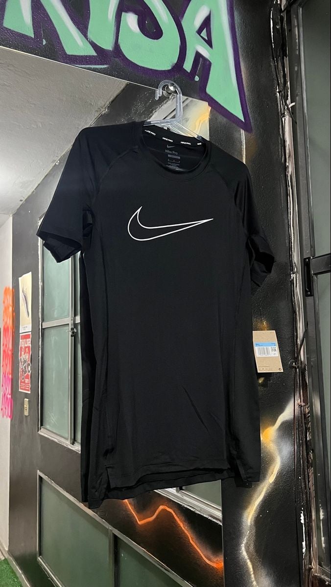 Camiseta Nike Pro Dri-fit Preta | Camiseta Masculina Nike Nunca Usado  92211065 | enjoei