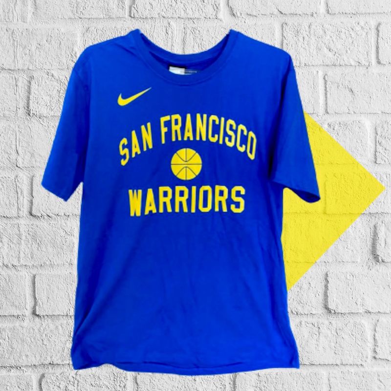 Camiseta Nike San Francisco Warriors Azul Camiseta Masculina Nike Nunca Usado 45461497 enjoei