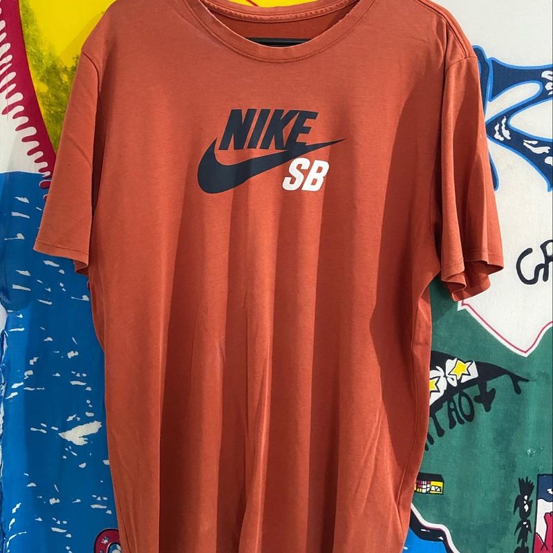 Camisa nike hot sale laranja