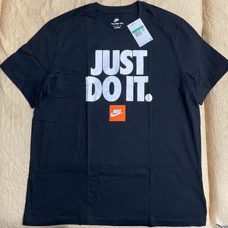 Camiseta just do it azul hot sale