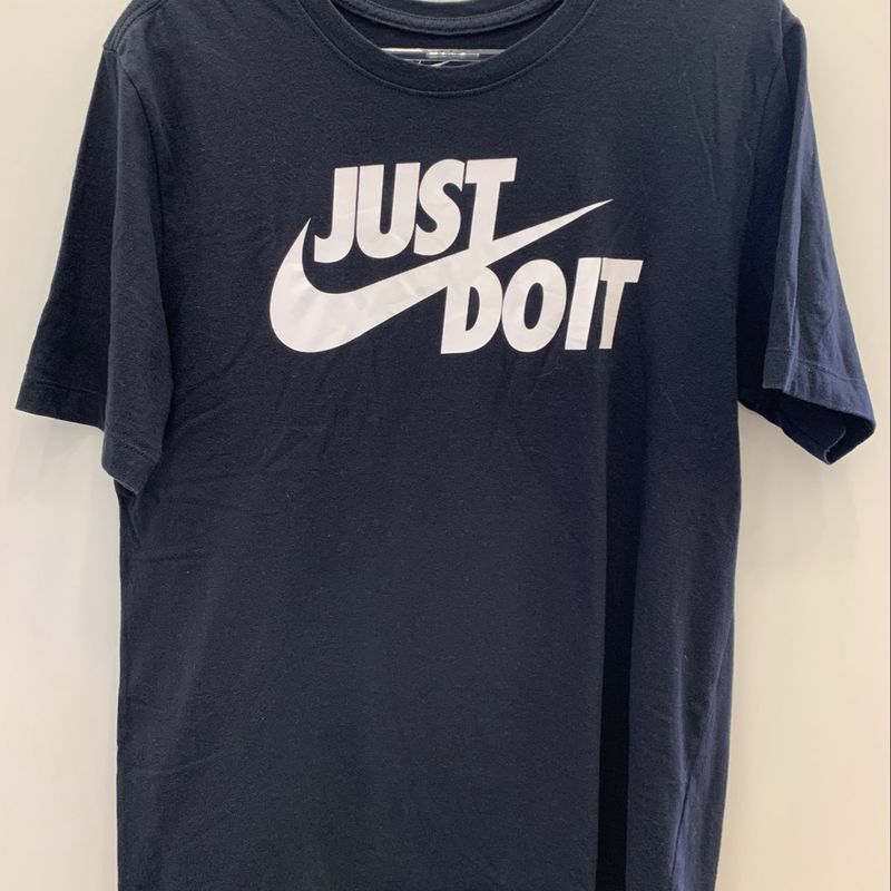 Camiseta Nike Sportswear Just Do It Preta - Compre Agora