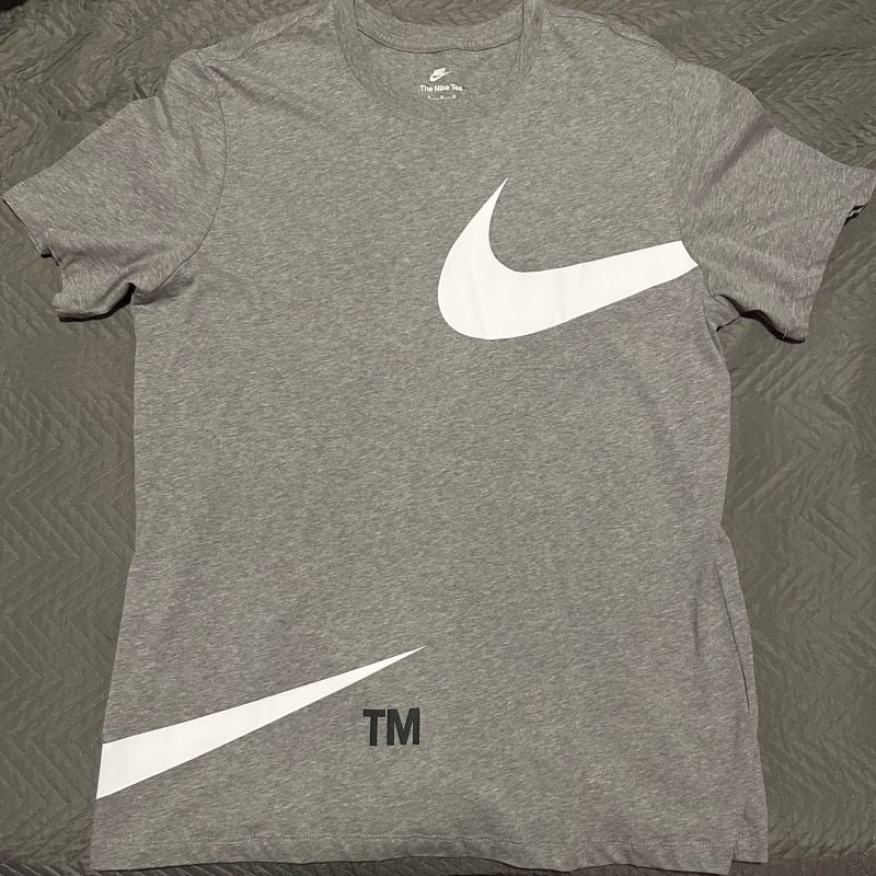 Nike Logo Regular Ajuste Tamaño Camisa Grande, Dibujos Corte De Pelo Nike