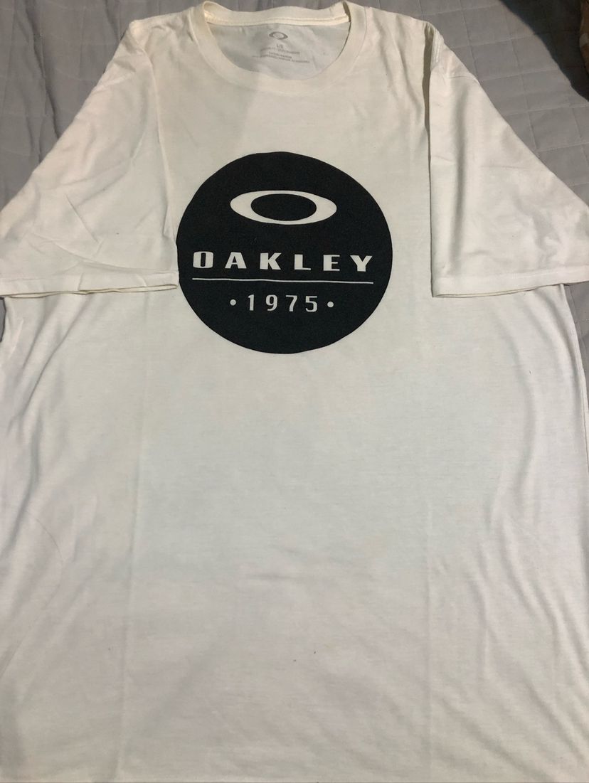 Camiseta Oakley O Bark SS Branca - FutFanatics