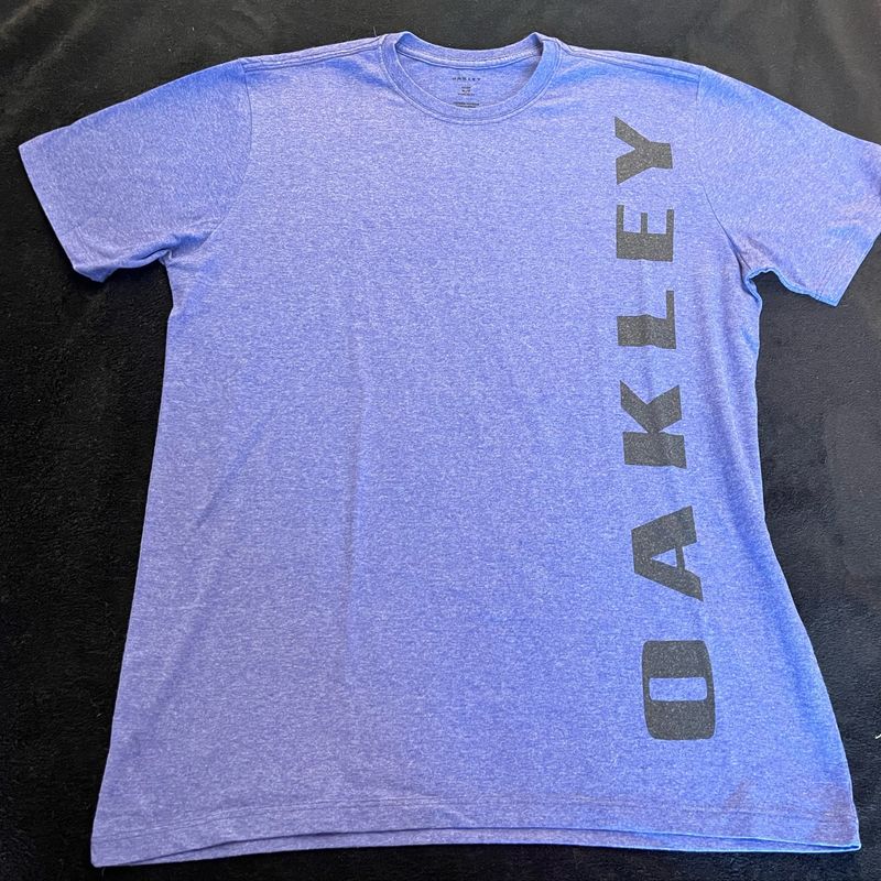 Camiseta Oakley Azul, Camiseta Feminina Oakley Usado 92298730