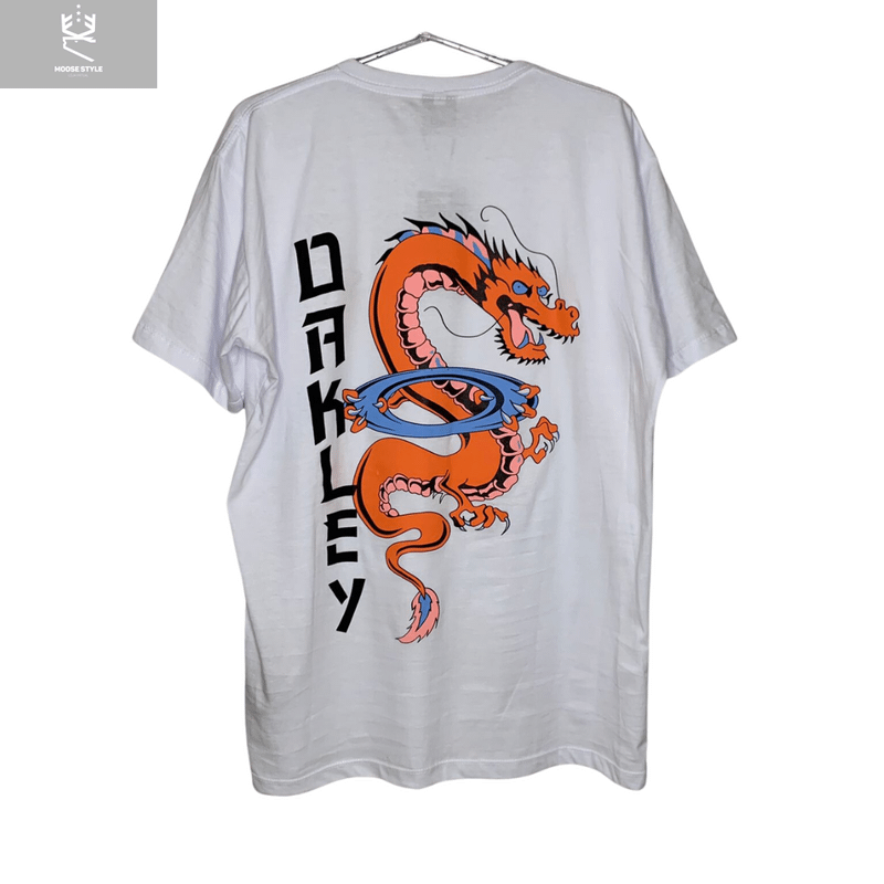 Camiseta Oakley The Dragon Tatto | Camiseta Masculina Oakley Nunca Usado  89083890 | enjoei