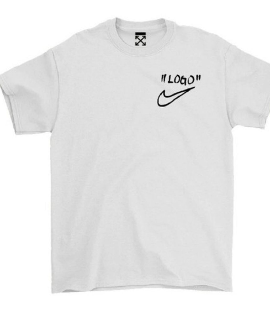 Apresentador Provocacao Bravo Camiseta Nike Off White Logo Trilhas Pt