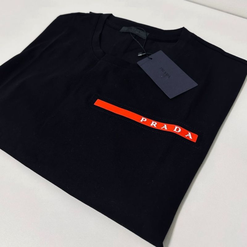 Camiseta Prada, Camiseta Masculina Prada Nunca Usado 85359309