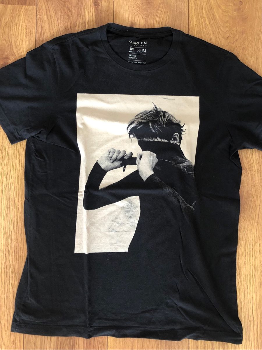 camisa osklen preta