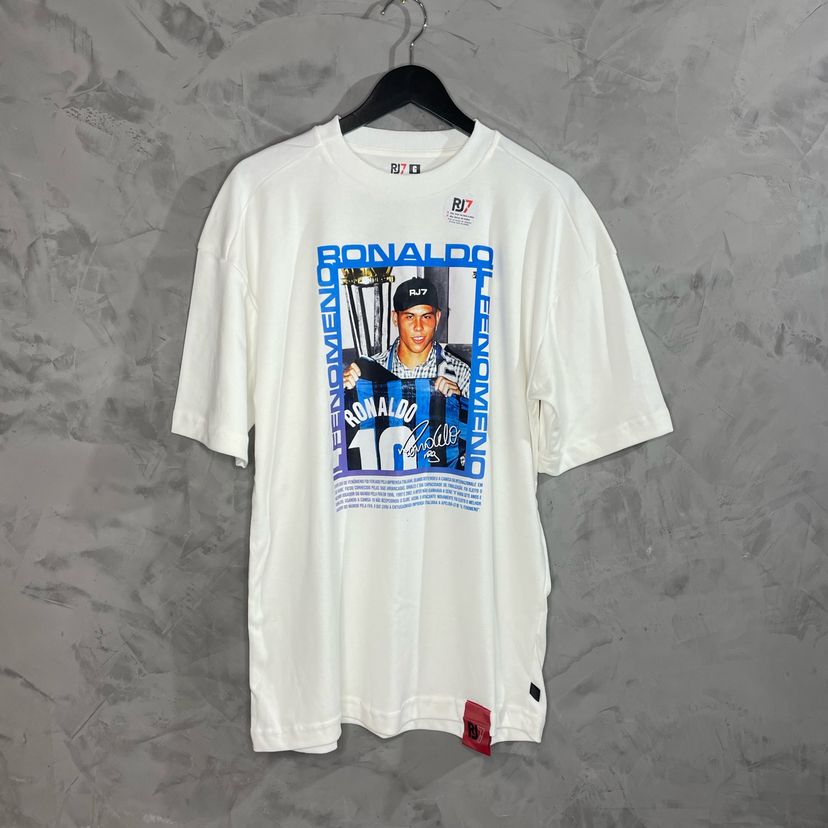 Camiseta Oversized Ronaldo Fenômeno | Camisa Masculina Rj7 Nunca Usado ...
